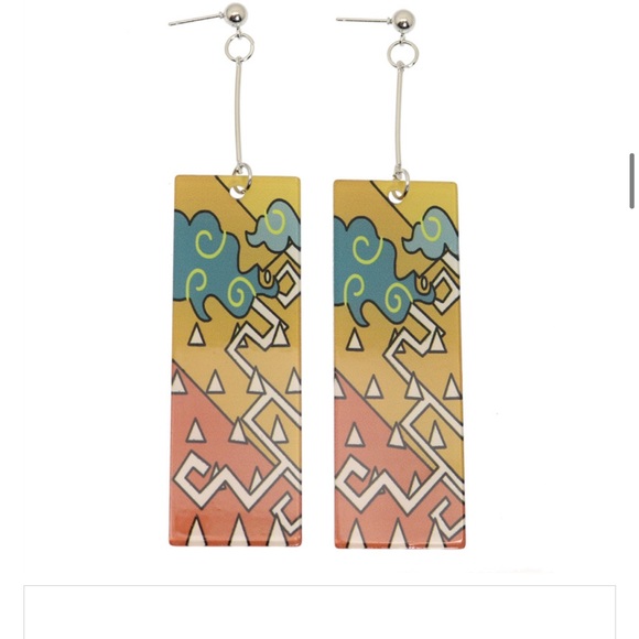 Tanjirou Kamado Demon Slayer Earrings - Picture 3 of 10